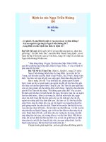 bệnh án của Ngọa Triều