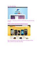 Các mẫu thiết kế đẹpSotayWeb pptx