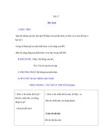 Giáo án vật lý lớp 6 - Tiết 17 pdf