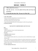 hoc them - ngữ văn 6 - thnag 9