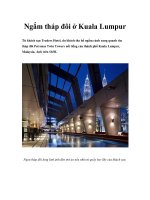 Ngắm tháp đôi ở Kuala Lumpur ppsx