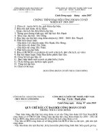 Chương trình xây dựng nhân sư ĐH công đoàn