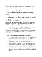 BÀI TẬP CÔNG NGHỆ THI CÔNG VÀ SỬA CHỮA CẦU pps