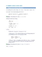 PHƯƠNG TRÌNH VI PHÂN CẤP 1 - PHẦN 2 pot