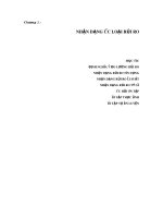 Chương 1: NHẬN DẠNG CÁC LOẠI RỦI RO potx