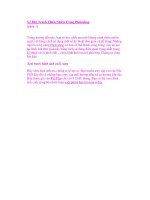 Vẽ Bức Tranh Thiên Nhiên Trong Photoshop (phần 1) doc