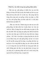 Thiết bị, vật chất trong trại giống thân mềm pptx