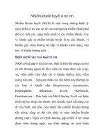 Nhiễm khuẩn huyết ở trẻ em docx