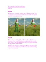 Xử Lý Ảnh Photoshop: Cánh Đồng Quê (phần 2) pot