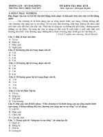 Đề kiểm tra HK2 Ngữ Văn 7