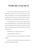 Vài thắc mắc về Ung Thư Vú ppsx