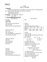 Giáo Án Toán Lớp 3 _ Tuần 12 pptx