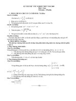 ĐỀ ÔN TNTHPT 2010 CỰC HAY