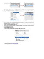Tạo ảnh động theo phương pháp frame by frame và motion tween part6 pptx