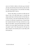 Hình thành và hoàn thiện cơ chế quản lý của nhà nước trong nền kinh tế part2 docx