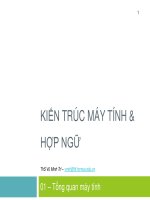 KIẾN TRÚC MÁY TÍNH &HỢP NGỮ - PHẦN 2 docx