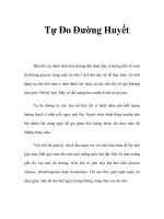 Tự Ðo Ðường Huyết potx