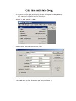 Thủ thuật Flash :cách làm một ảnh động potx