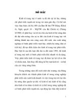 Quá trình hình thành phát triển kinh tế trang trai nông nghiệp trong CNH-HĐH ở nước ta part1 pdf