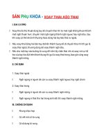 SẢN PHỤ KHOA - XOAY THAI, KÉO THAI pps