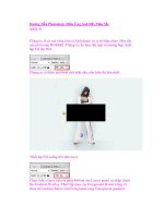 Hướng Dẫn Photoshop: Hiệu Ứng Ảnh Đầy Màu Sắc (phần 4) pps