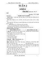 Giáo án tiếng việt 5 tuần 2