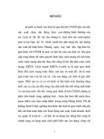 Quá trình hình thành cuộc cách mạng CN trong nền kinh tế part1 pptx