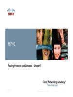 Giao thức định tuyến - Chapter 7 pdf