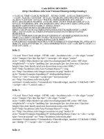 Một số code đồng hồ trang trí trang web