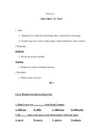 Period 13 - THE FIRST- 45’ TEST pdf