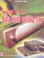Thiết Bị Đầu Cuối Thông Tin - Vũ Đức Thọ phần 1 pptx