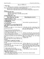 Giáo án ĐL Lớp 5 Kì I. Cực hay