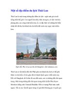 Một số địa điểm du lịch Thái Lan pot