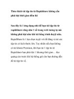 Thỏa thích tải tập tin từ Rapidshare không cần phải đợi thời gian đếm lùi pot