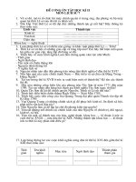 Đề Cương ôn tập học kỳ II năm 2009 - 2010 (Môn Lịch Sử 7)