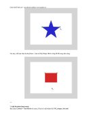 Tạo hiệu ứng lấp lánh cho chữ tọa độ và kích thước part8 pps