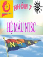 Bài thuyết trình: Các hệ truyền hình màu pptx