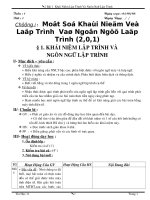 GIAO AN HK I TIN HOC 11