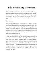 Biểu hiện bệnh tự kỷ ở trẻ em potx