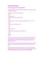 Tìm hiểu PHP – MYSQL ( phần 10) ppsx