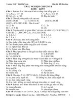 bai tap rac nghiem ly thuyet hoa 12 ca nam rat hay