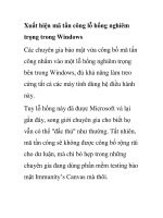 Xuất hiện mã tấn công lỗ hổng nghiêm trọng trong Windows doc