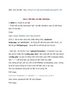 Xây dựng forum với vBulletin toàn tập part 2 pps