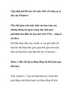 Cập nhật giờ liên tục cho máy tính với công cụ có sẵn của Windows pps