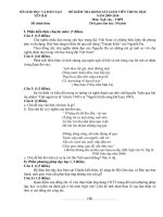 Đề khảo sát giáo viênTHPT&CS&TX Năm 2010