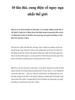 10 lâu đài, cung điện cổ nguy nga nhất thế giới pptx