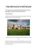 5 địa điểm huyền bí nhất thế giới pps