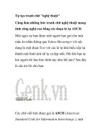 Tự tạo tranh chữ 