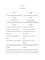 Period 14 Test correction ppsx