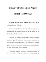 CHẤN THƯƠNG LỒNG NGỰC (CHEST TRAUMA) pot